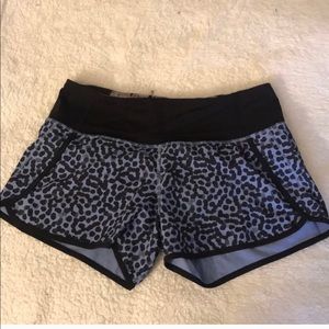 Lululemon speed shorts